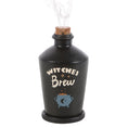 Load image into Gallery viewer, Witches Brew Potion Bottle Incense Cone Burner