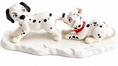 Load image into Gallery viewer, Royal Doulton 101 Dalmatians Lucky and Freckles on Ice Figurine