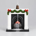 Load image into Gallery viewer, Christmas Fireplace Backflow Incense Burner