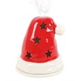 Load image into Gallery viewer, Santa Hat Tealight Holder