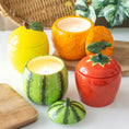Load image into Gallery viewer, Watermelon Shaped Candle Jar