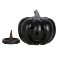 Load image into Gallery viewer, Black Pumpkin Incense Cone Holder