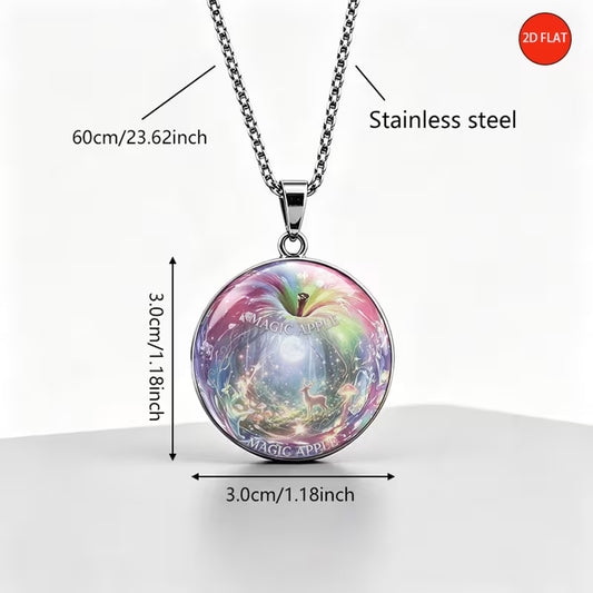 Pendant Necklace with Stainless Steel Chain