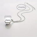 Load image into Gallery viewer, Ball Pendant Necklace with Stainless Steel Chain
