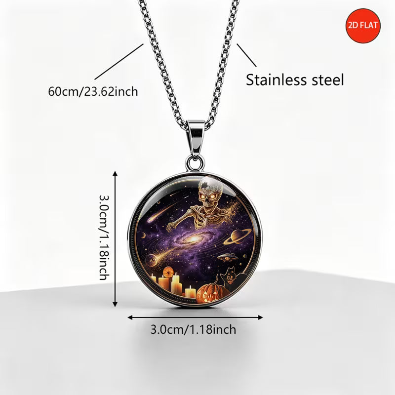Pendant Necklace with Stainless Steel Chain