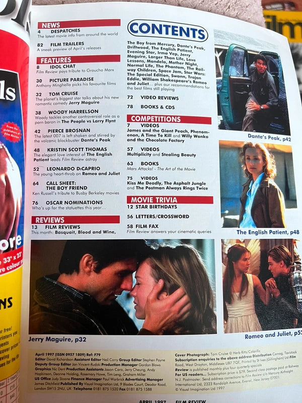 Film Review magazine April 1997
