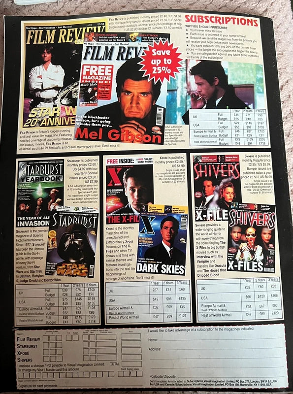 Film Review magazine April 1997