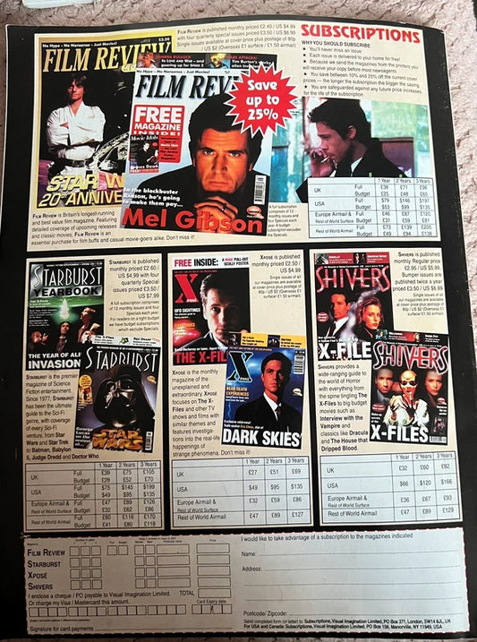 Film Review magazine April 1997