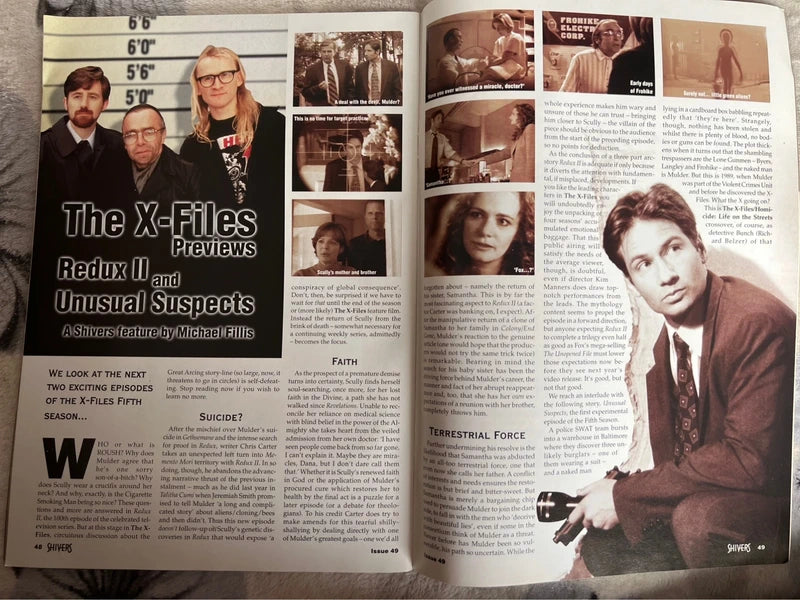 Shivers Magazine Issue #49 January 1999