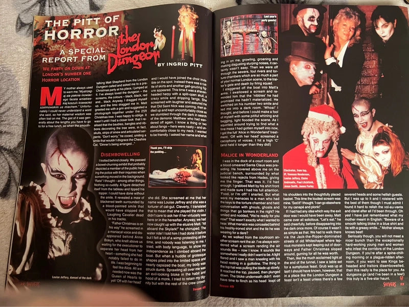 Shivers Magazine Issue #49 January 1999