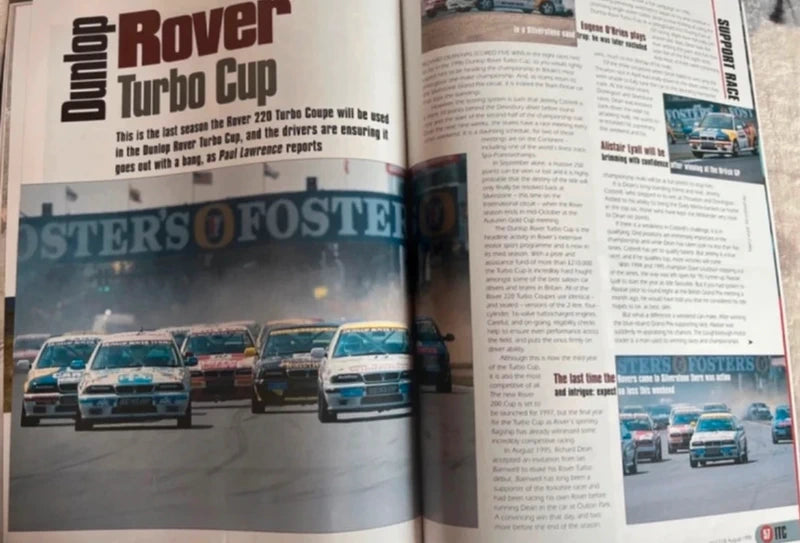 International Touring Cars & Formula 3000 Official Programme 16-18/08/96