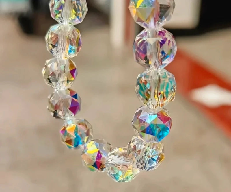 Iridescent Elasticated Bracelet