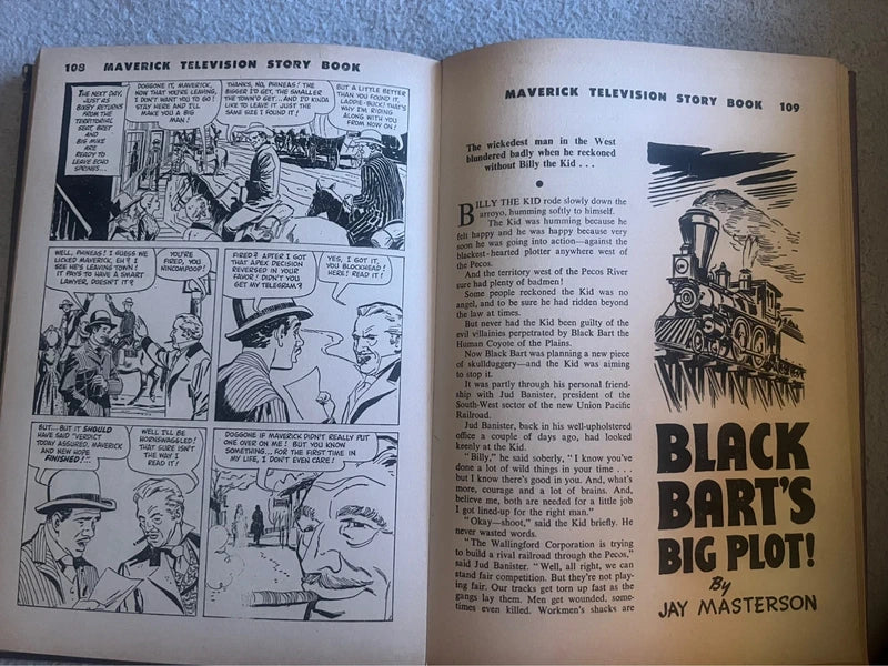 Maverick Television Story Book from 1960