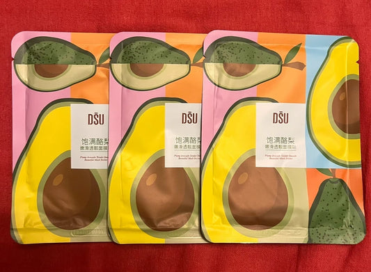 3 DSU Avocado Facial Mask