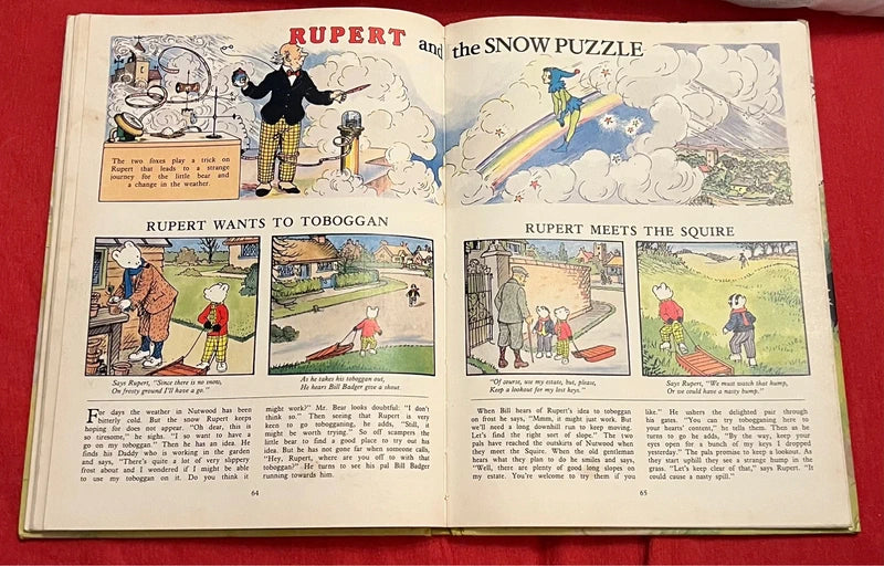 Rupert Annual 1983 The Daily Express Annual 1982