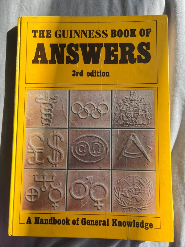 The Guinness Book of Answers 3rd Edition from 1980