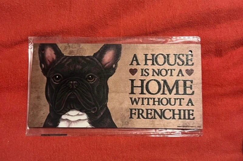 A House Is Not A Home Hangable Wooden Sign