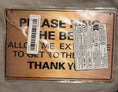 Load image into Gallery viewer, Please Ring The Bell Allow Me Extra Time To Get To The Door Thank You Hangable Wooden Sign
