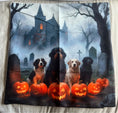 Load image into Gallery viewer, Spooky Dogs Cushion Cover 45x45cm-Brand New
