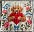 Load image into Gallery viewer, Dog with Heart Cushion Cover 45x45cm-Brand New
