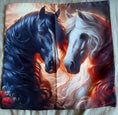 Load image into Gallery viewer, Pair of Horses Cushion Cover 45x45cm-Brand New
