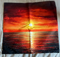 Load image into Gallery viewer, Sunset over Sea Scene Cushion Cover 45x45cm-Brand New
