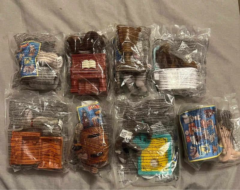 Full Set of 8 McDonald’s Happy Meal Disney Toys-Brand New