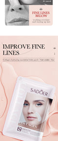 Load image into Gallery viewer, SADOER Full English Collagen Hydrating Gel Lift Patch For Nasal Folds 2.7g Skin Care Face Mask Patches Facial Lifting
