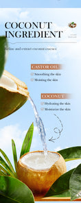 Load image into Gallery viewer, Nourishing Coconut Oil Face Mask 25g Moisturizing Hydrating Skin Care Facial Treatment Patch
