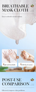Load image into Gallery viewer, Nourishing Coconut Oil Face Mask 25g Moisturizing Hydrating Skin Care Facial Treatment Patch
