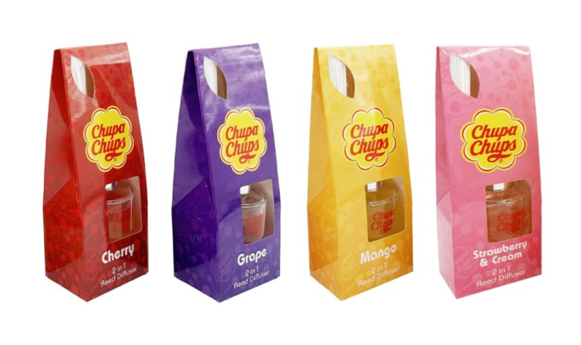 Chupa Chups Cherry Scented 2in1 Reed Diffuser 30ml