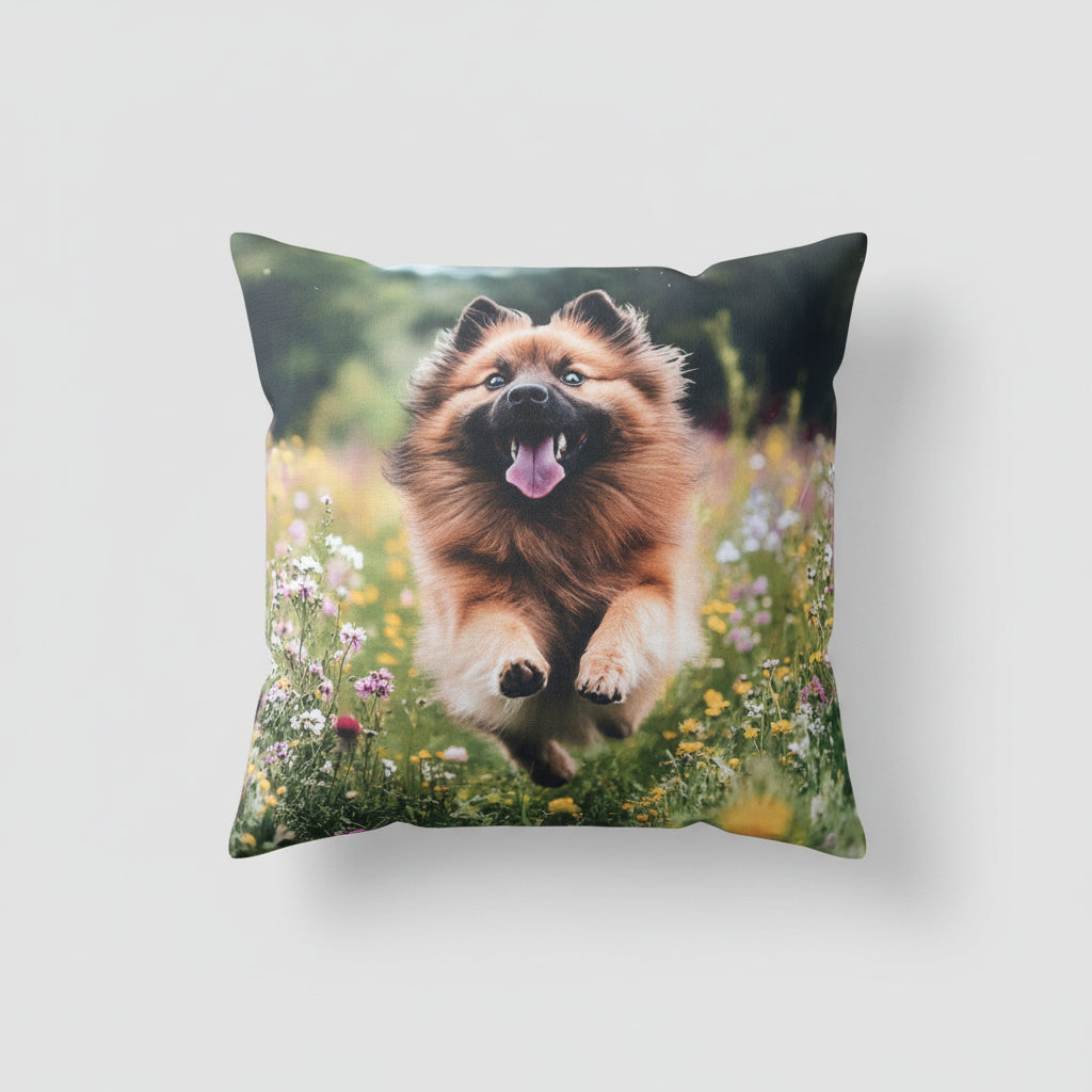 Bounding Dog Cushion Cover 45x45cm