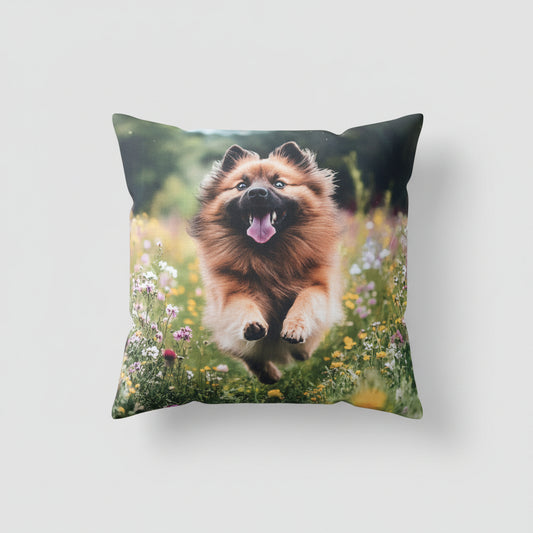 Bounding Dog Cushion Cover 45x45cm