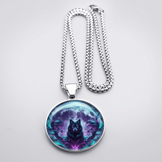 Pendant Necklace with Stainless Steel Chain