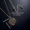 Load image into Gallery viewer, Yellow & blue pendant necklace 2cm on stainless steel chain design 93 – image 2
