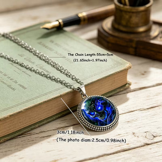 Pendant Necklace with Stainless Steel Chain