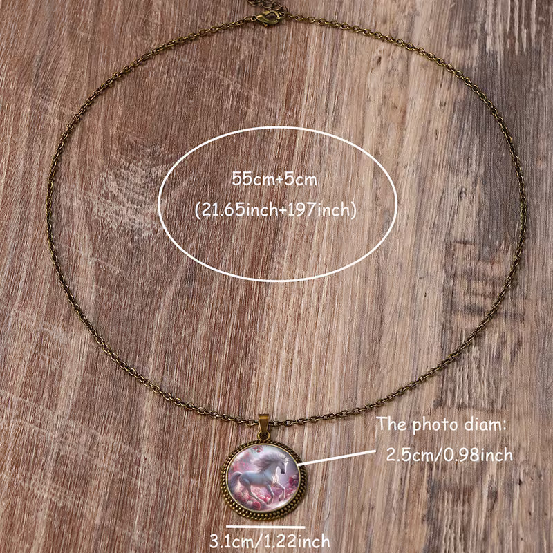 Pendant Necklace with Stainless Steel Chain