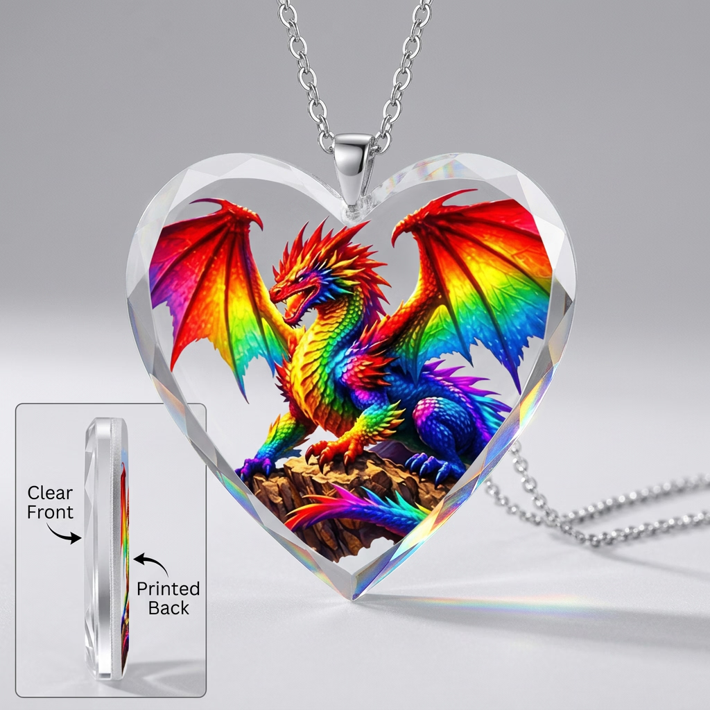 Pendant Necklace with Stainless Steel Chain