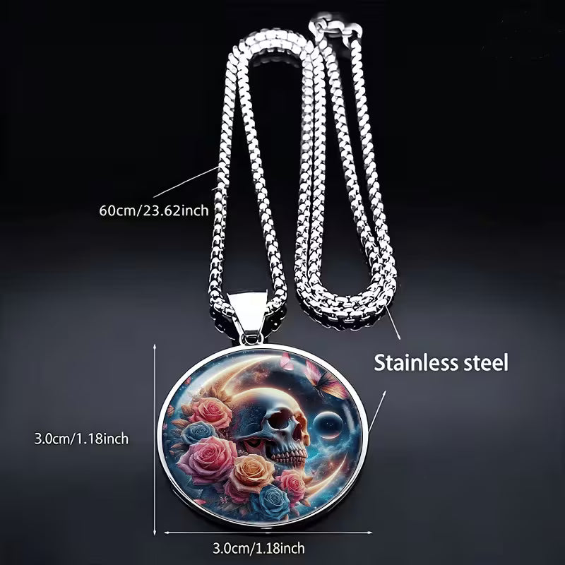 Pendant Necklace with Stainless Steel Chain
