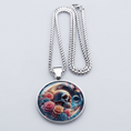Load image into Gallery viewer, Pendant Necklace with Stainless Steel Chain

