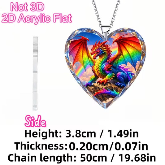 Pendant Necklace with Stainless Steel Chain