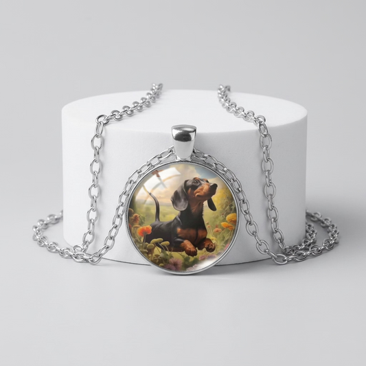 Pendant Necklace with Stainless Steel Chain