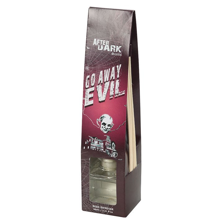 Go Away Evil Reed Diffuser 60ml Rose Scented