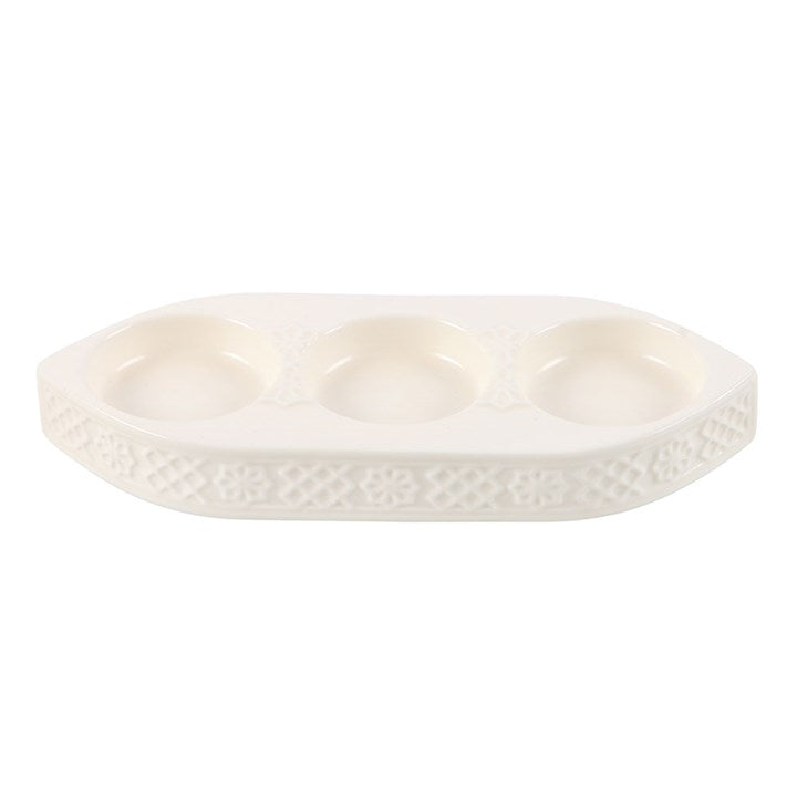 Geometric Triple Tealight Holder