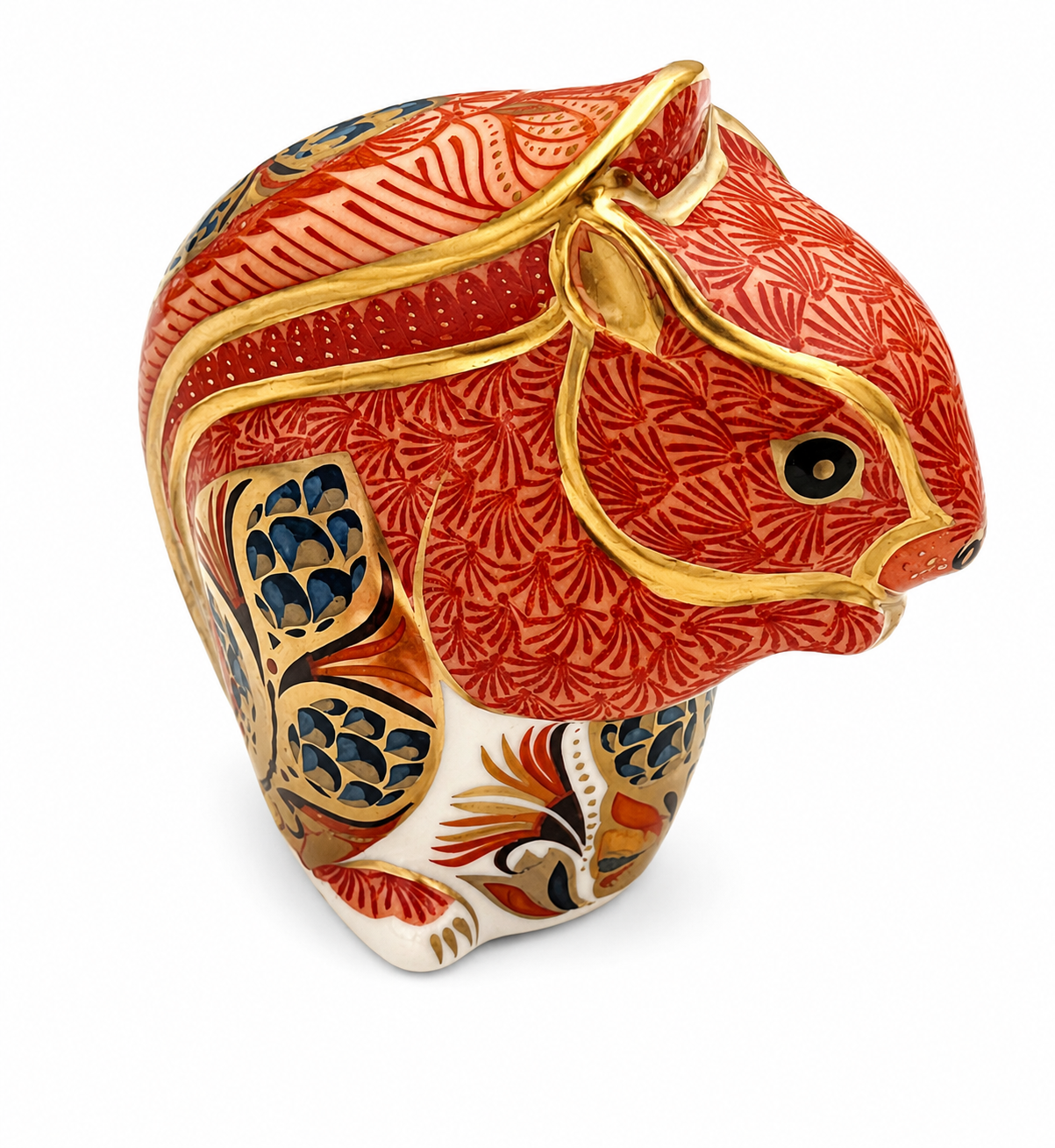 Royal Doulton Royal Crown Derby Fine English Bone China Paperweight Squirrel