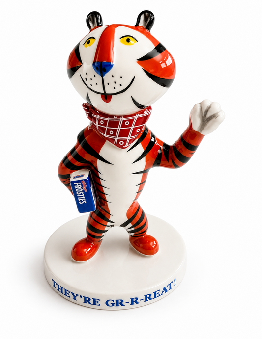 Royal Doulton Frosties Tony the Tiger Figurine Limited Edition Number 0123 of 1500 with Certificate of Authenticity