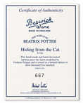 Load image into Gallery viewer, Royal Doulton John Bestwick The World of Beatrix Potter Hiding from the Cat
