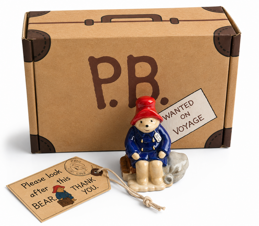 Royal Doulton John Beswick Paddington at the Station 9 cm high