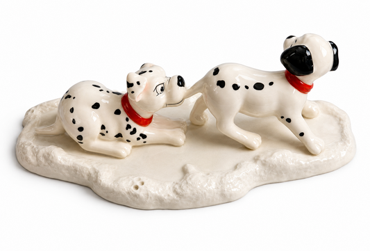 Royal Doulton 101 Dalmatians Lucky and Freckles on Ice