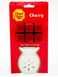 Load image into Gallery viewer, Chupa Chup Cherry Scented 6 Cavity Wax Melt and Burner Set
